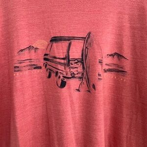 North face T Shirt Van Surf board XXL